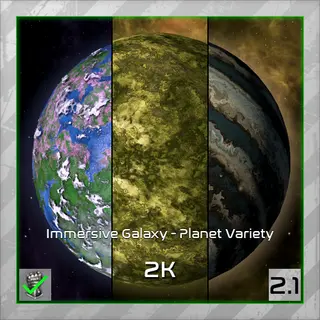 Immersive Galaxy - Planet Variety, 2K