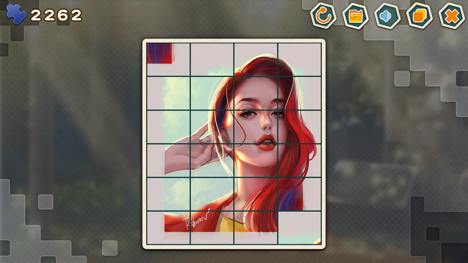 Pleasure Puzzle:Portrait 趣拼拼：肖像画: скриншот 7