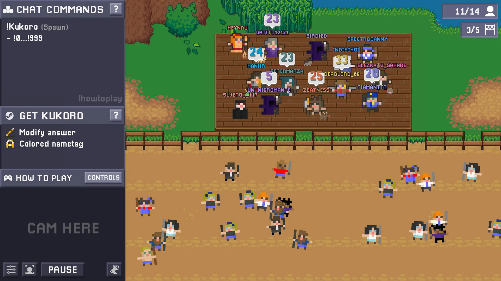 Kukoro: Stream chat games: скриншот 5