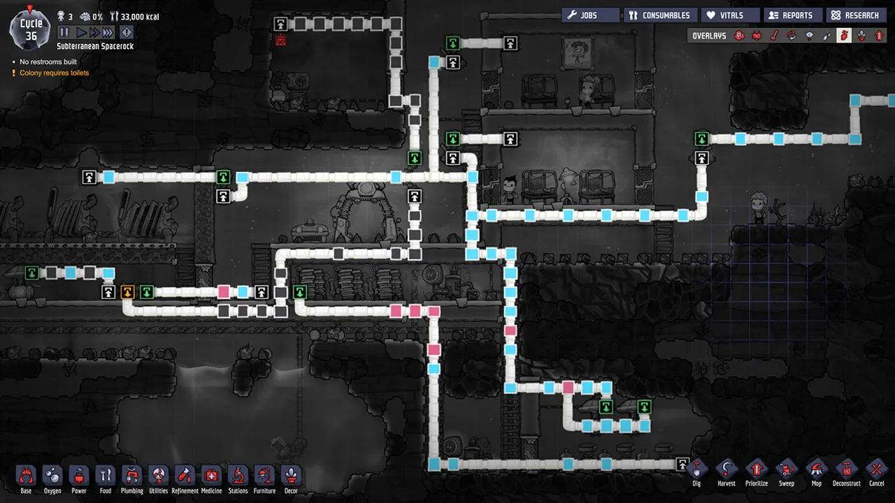 Oxygen Not Included: скриншот 7
