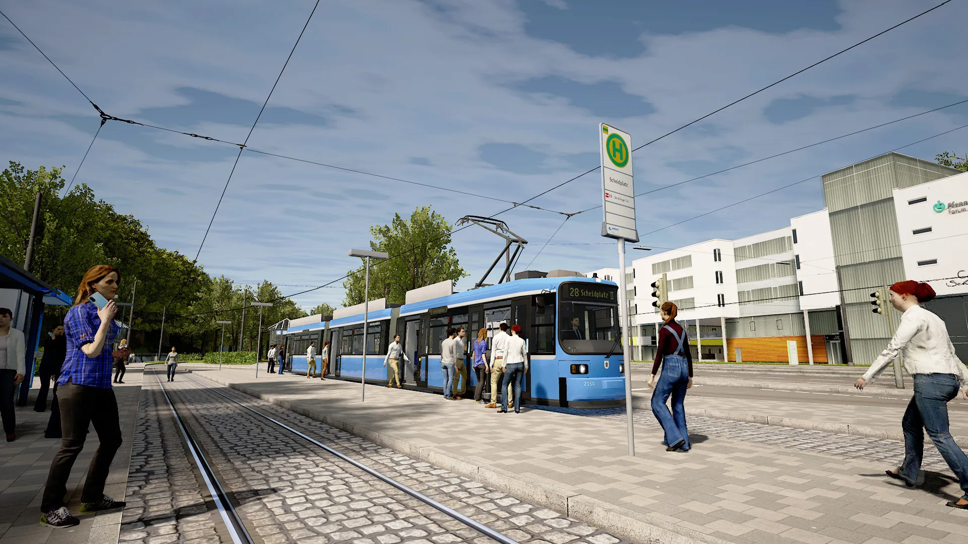 TramSim Munich - The Tram Simulator: скриншот 7