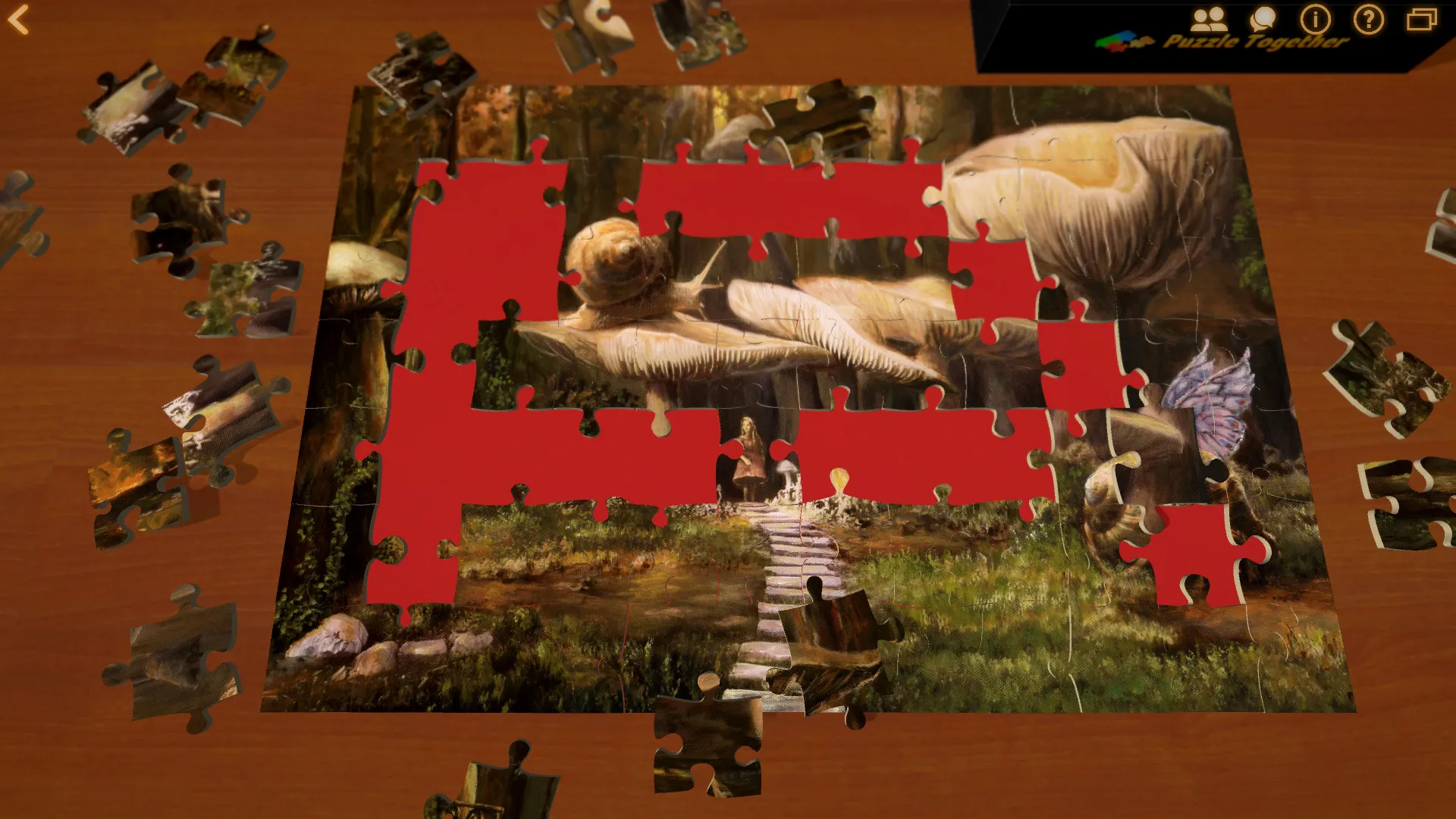 Puzzle Together Multiplayer Jigsaw Puzzles: скриншот 1