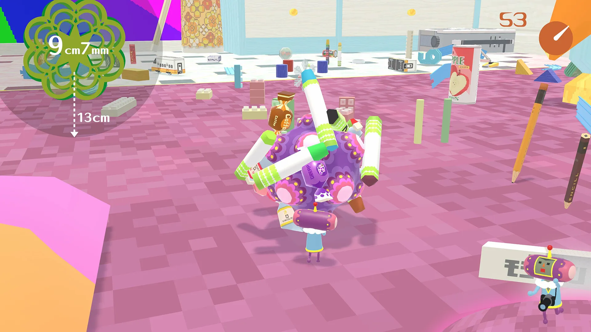 We Love Katamari REROLL+ Royal Reverie: скриншот 4