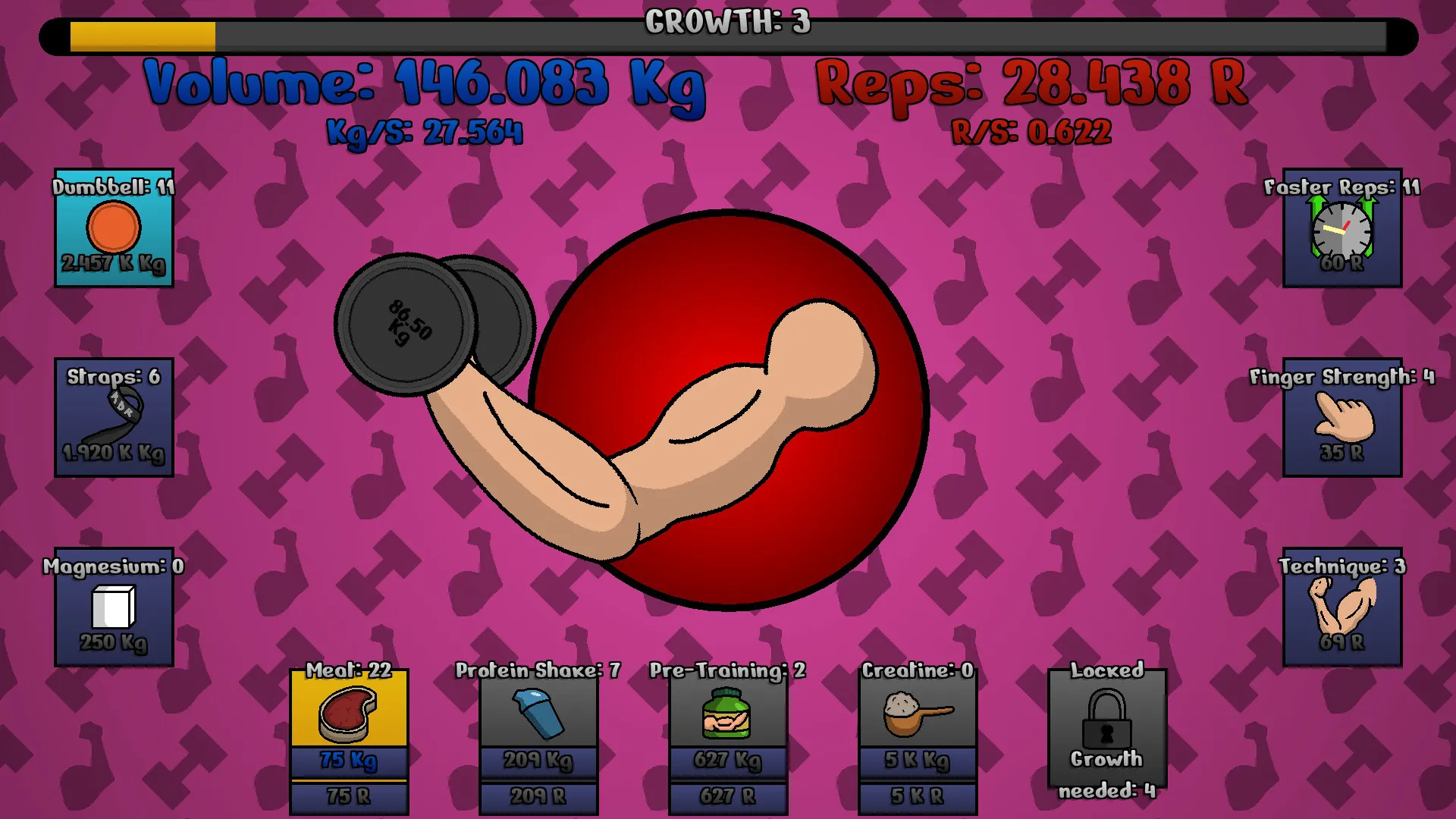 Idle Biceps: скриншот 4