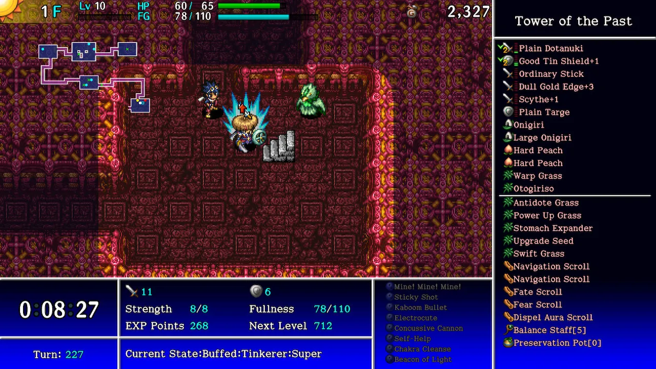 Shiren the Wanderer: The Tower of Fortune and the Dice of Fate: скриншот 6