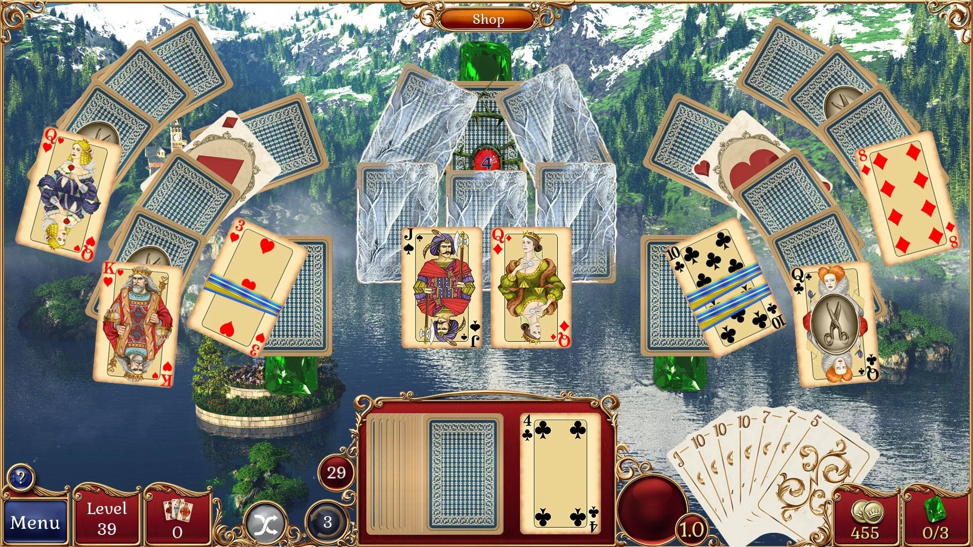 Jewel Match Solitaire X Collector's Edition: скриншот 1
