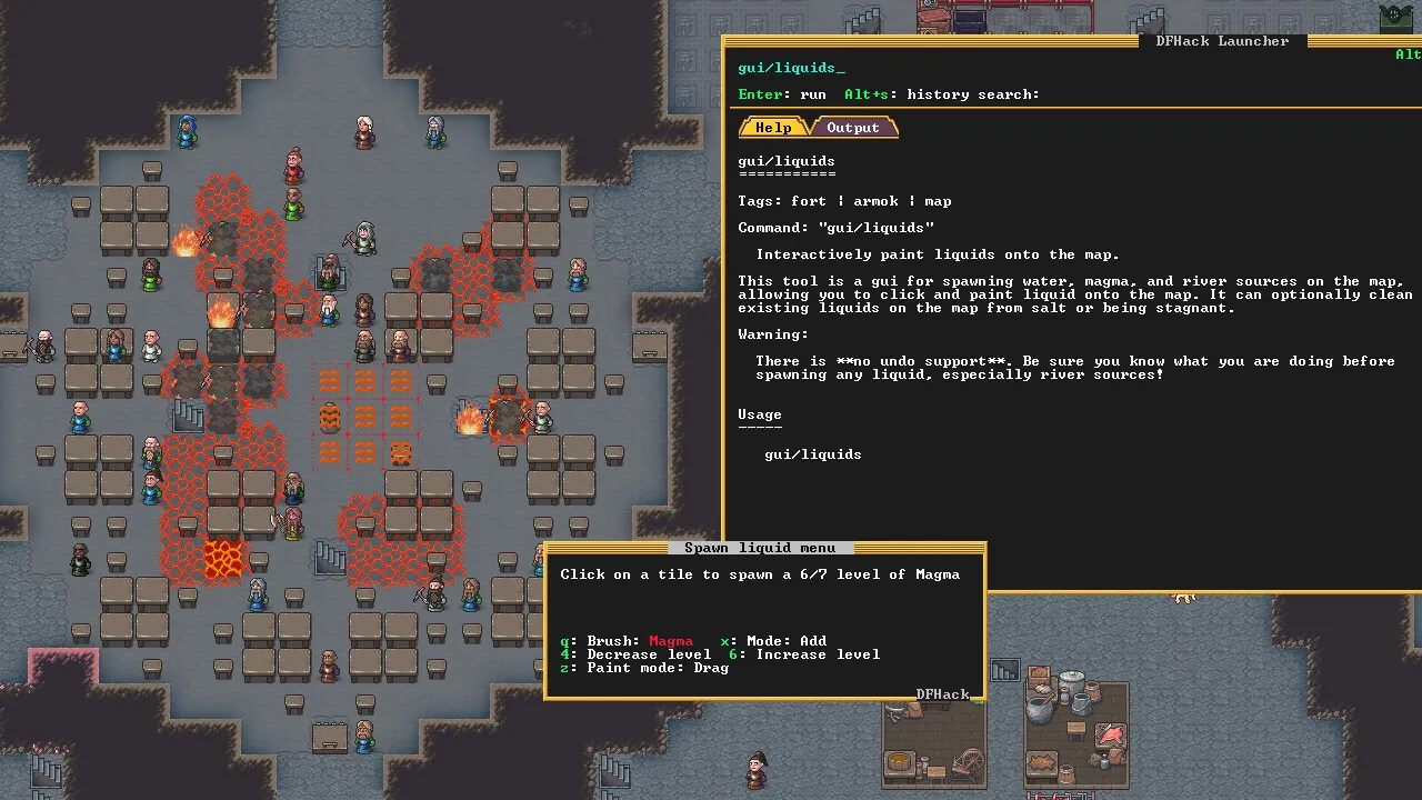 DFHack - Dwarf Fortress Modding Engine: скриншот 6