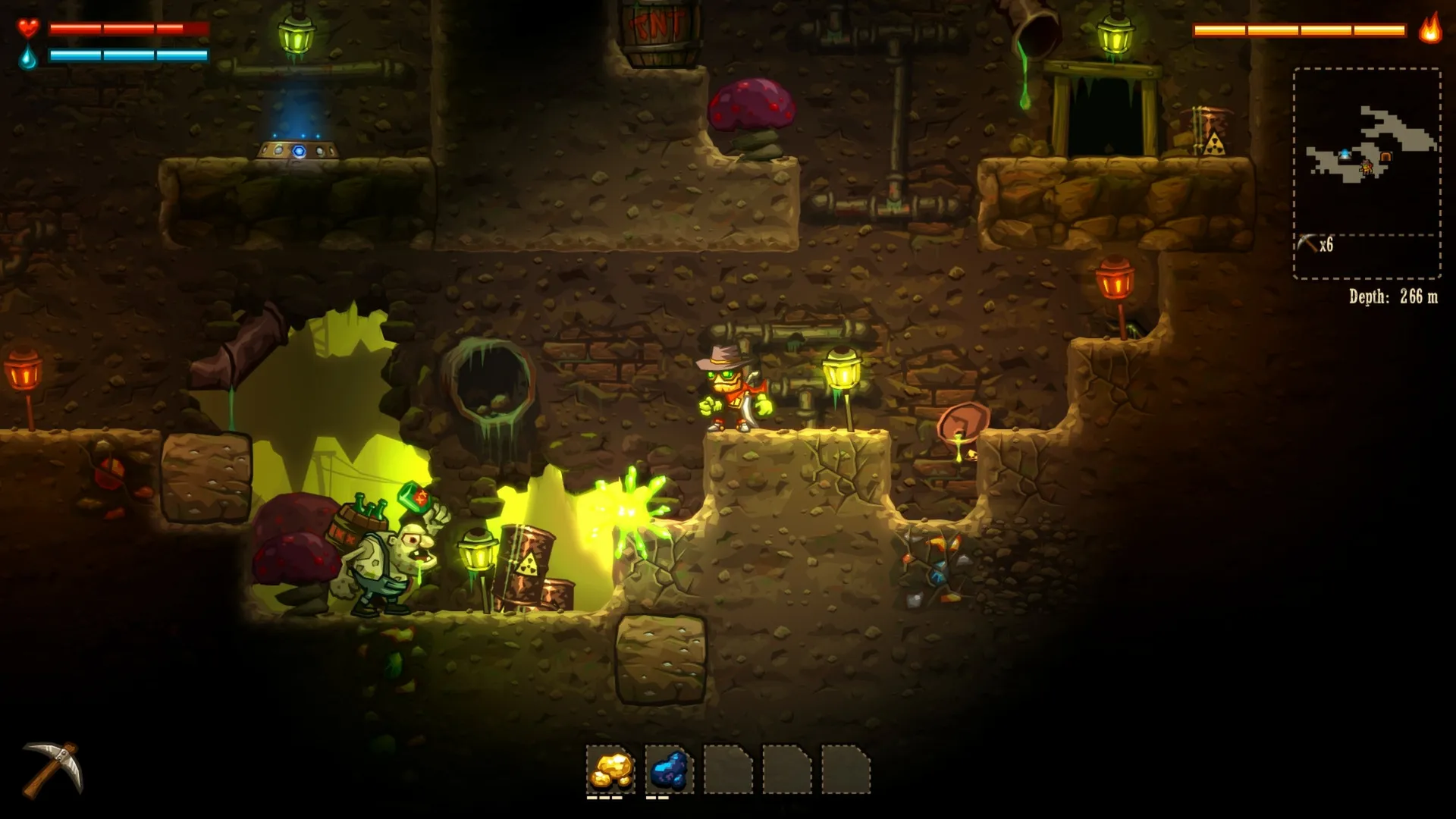 SteamWorld Dig: скриншот 7