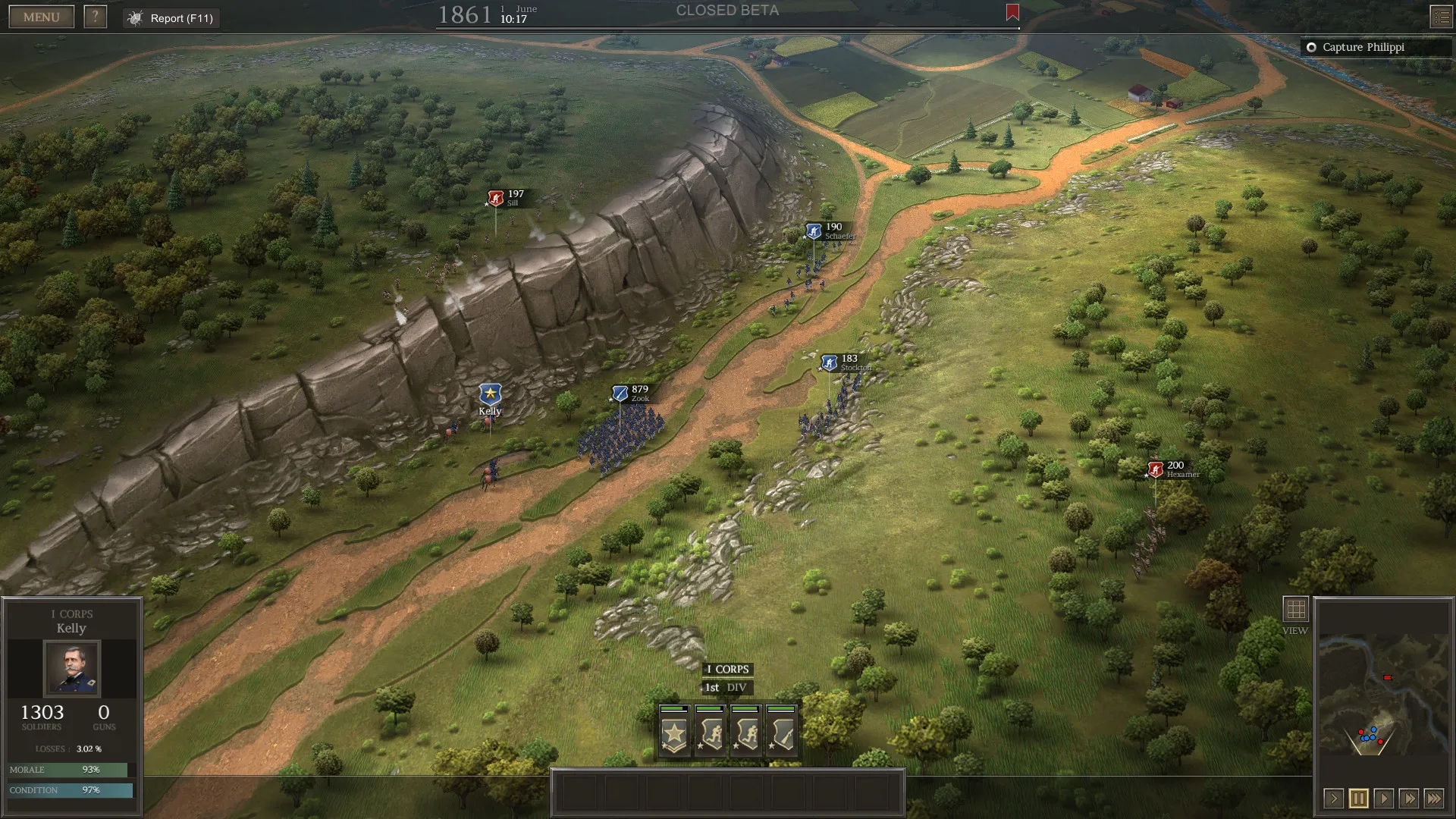 Ultimate General: Civil War: скриншот 1