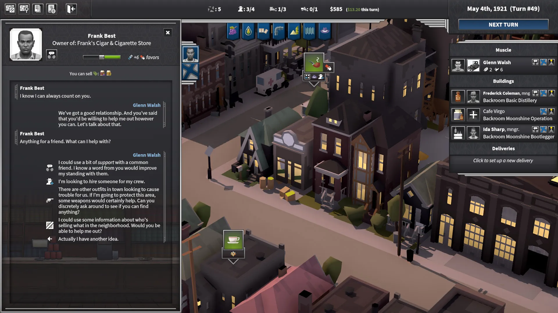 City of Gangsters: скриншот 5