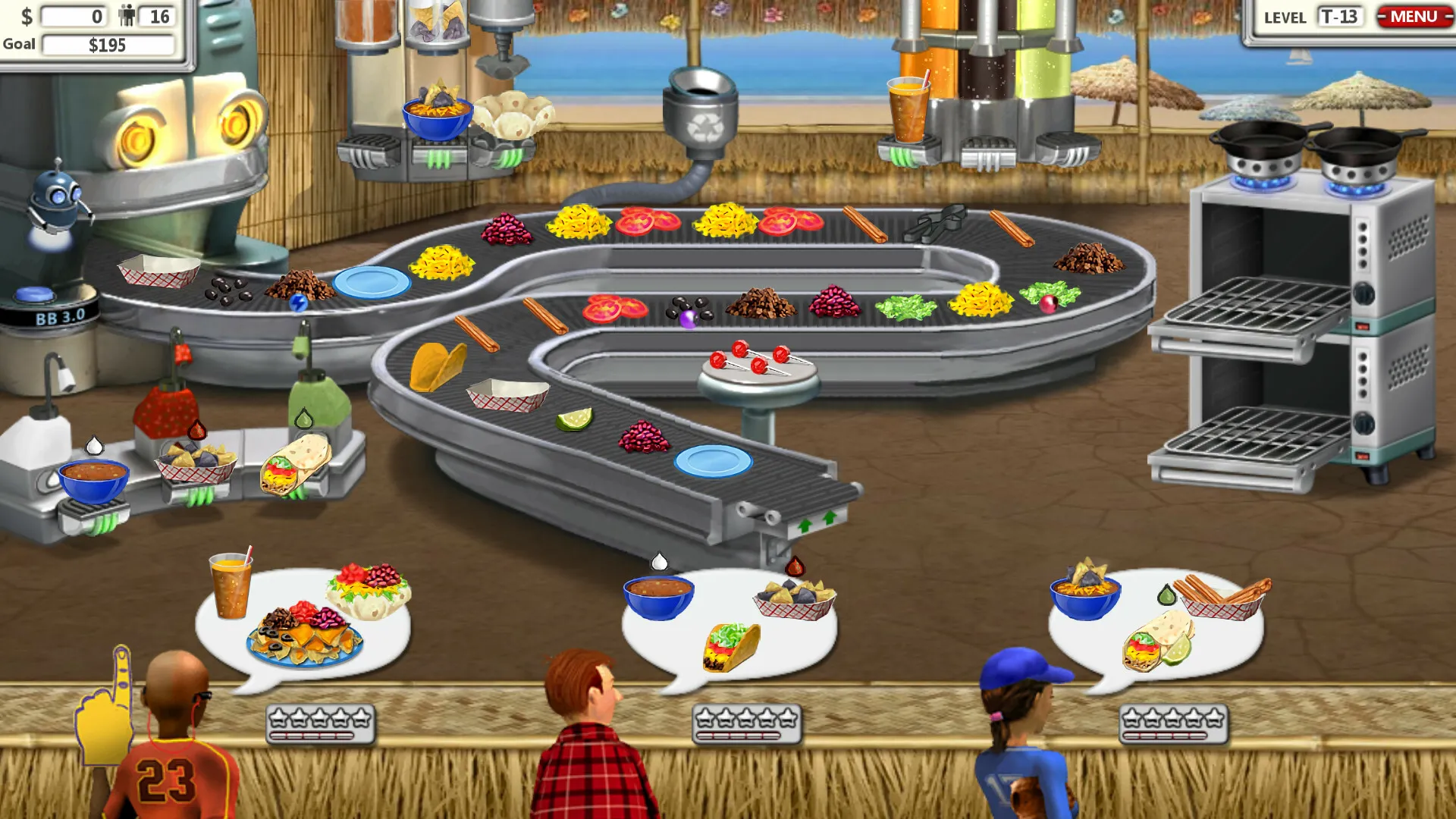 Burger Shop 3: скриншот 2
