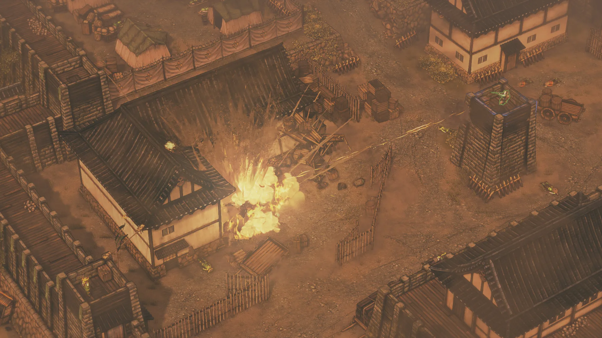 Shadow Tactics: Blades of the Shogun: скриншот 4