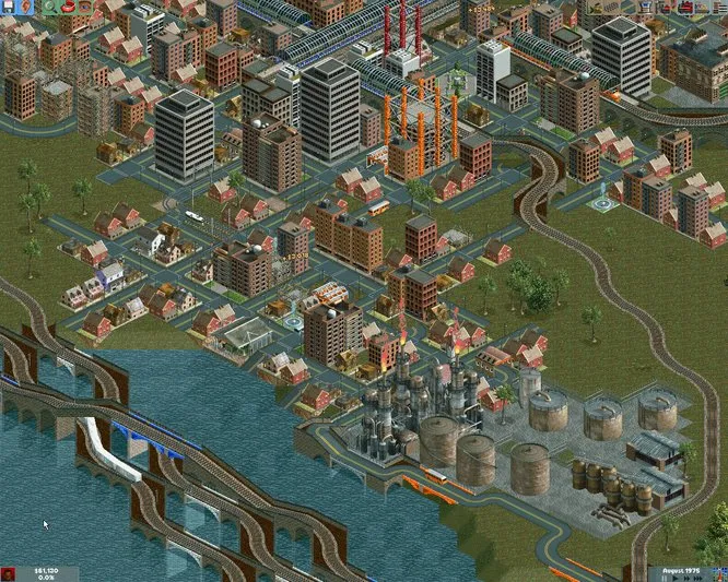 Chris Sawyer's Locomotion™: скриншот 1