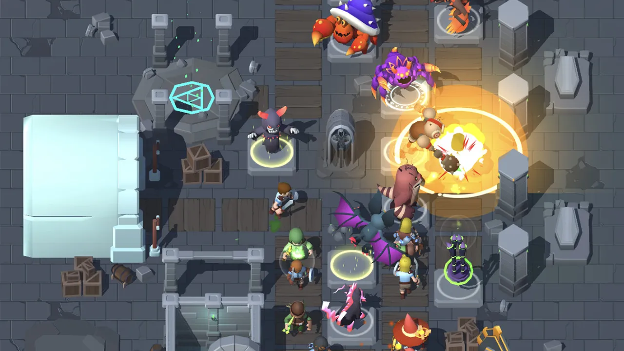Idle Monster TD: Evolved: скриншот 4