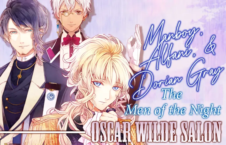 Oscar Wilde Salon Manboy, Alfani, and Dorian Gray - The Men of the Night