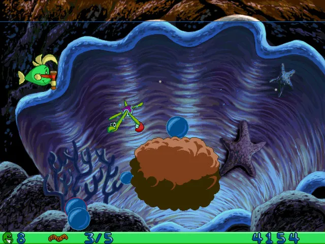 Freddi Fish and Luther's Water Worries: скриншот 4