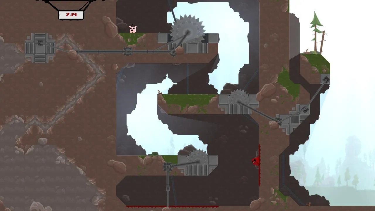 Super Meat Boy: скриншот 2