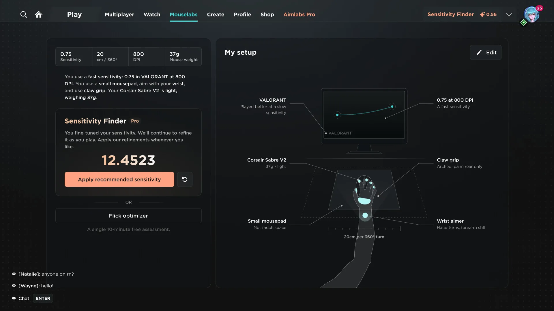 Aimlabs: скриншот 7