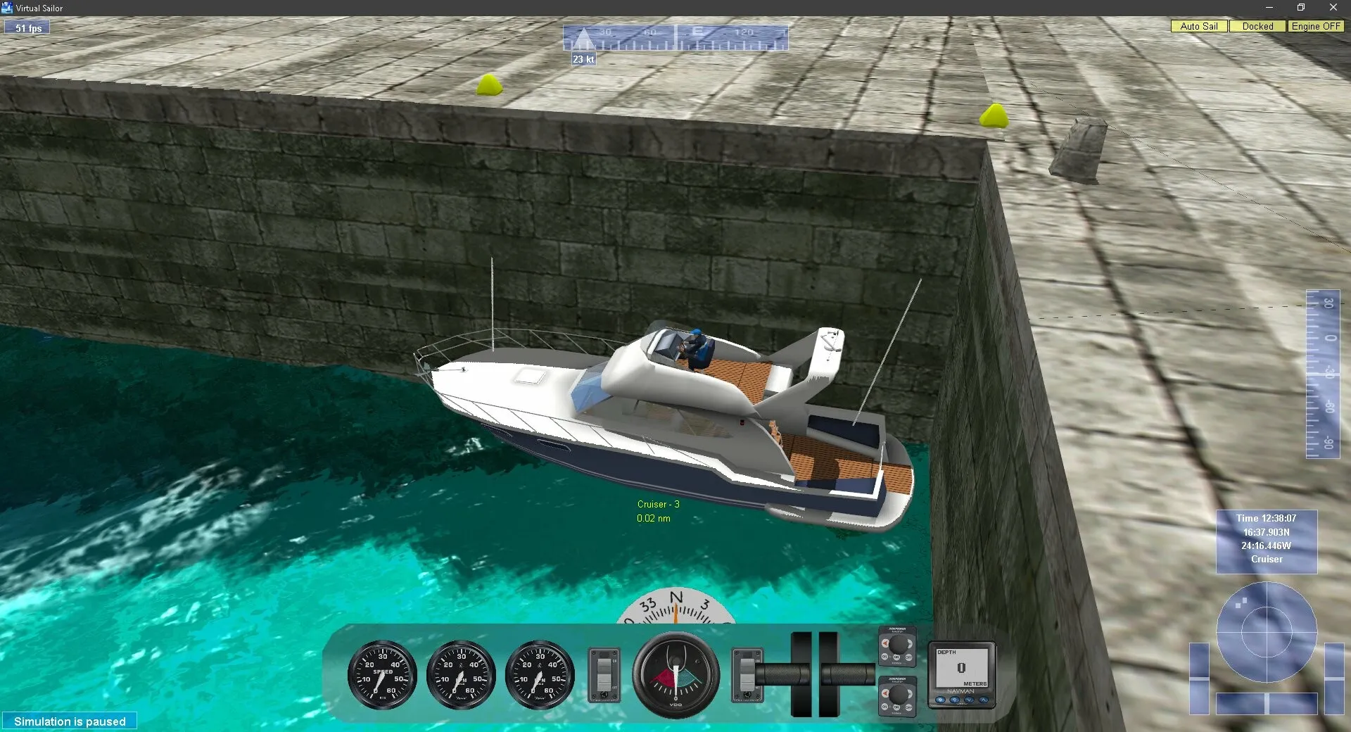 Virtual Sailor NG: скриншот 1