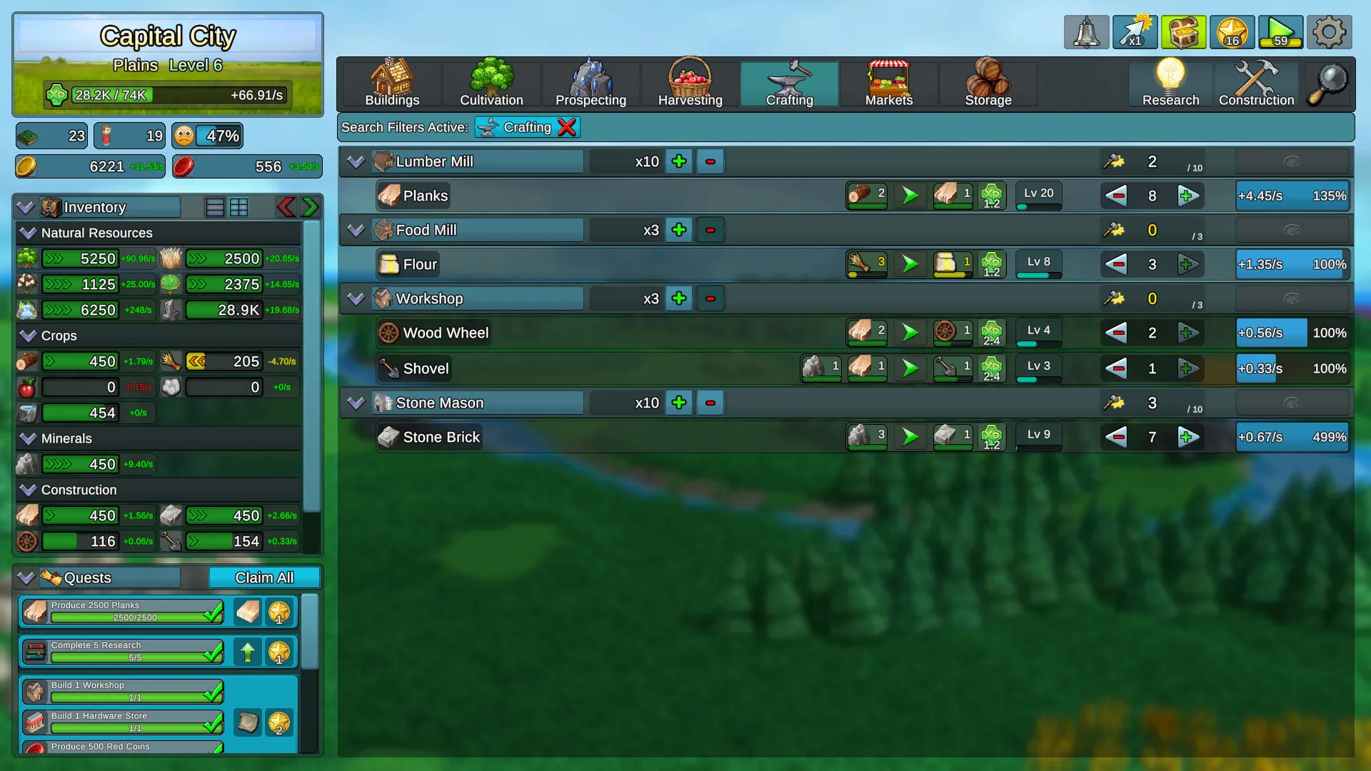 Factory Town Idle: скриншот 1