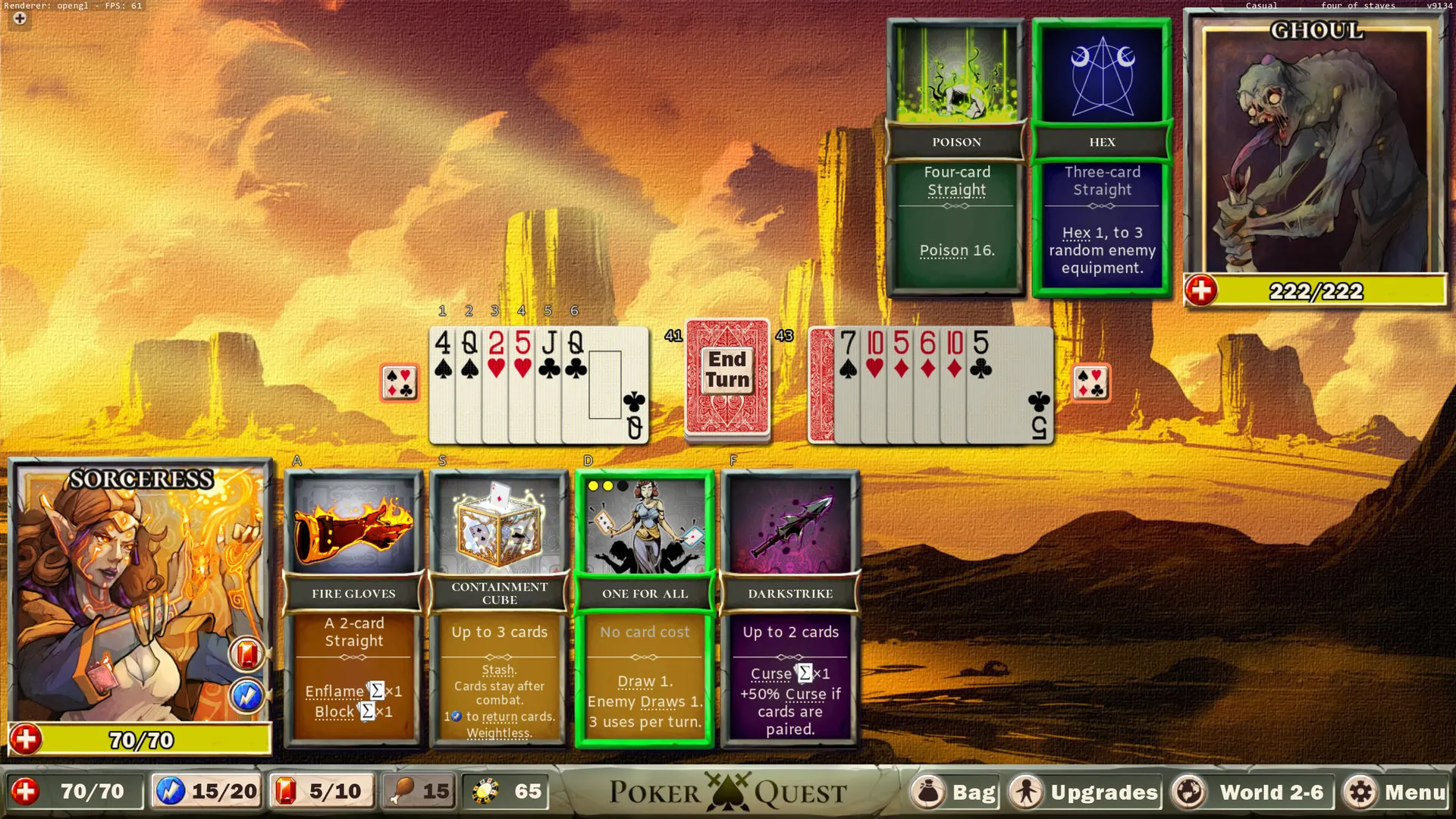 Poker Quest: Swords and Spades: скриншот 7