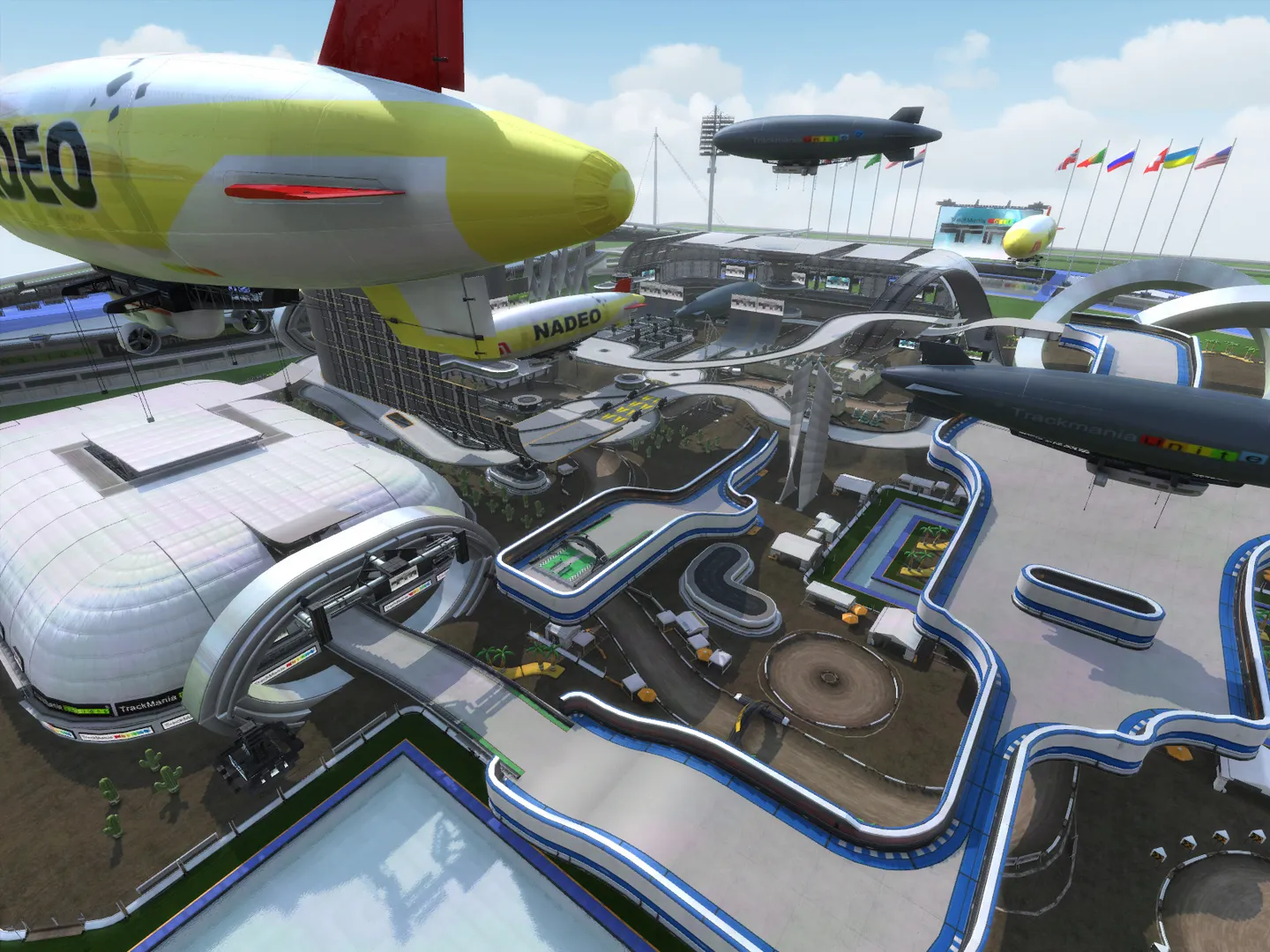 TrackMania Nations Forever: скриншот 1