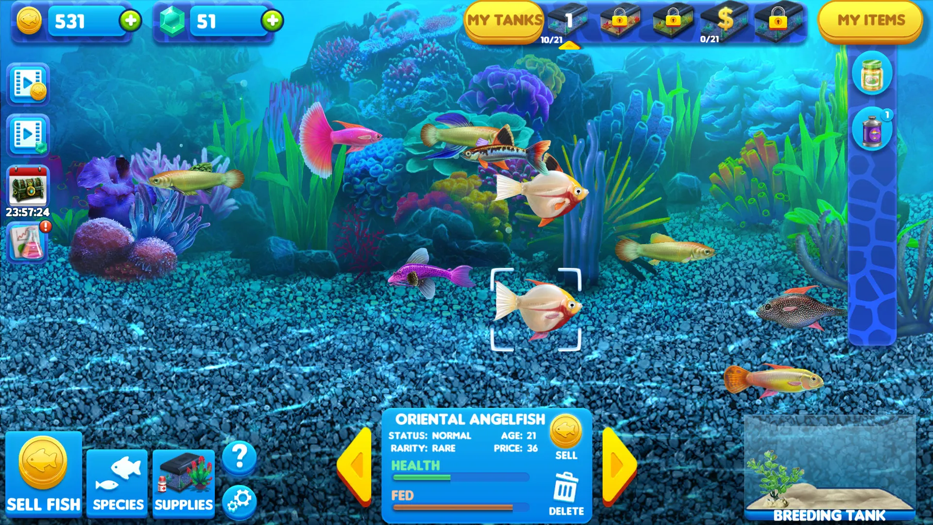 Fish Tycoon 2: Virtual Aquarium: скриншот 3