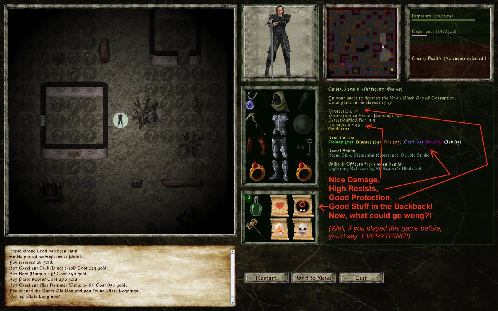 Lord of the Dark Castle: скриншот 3