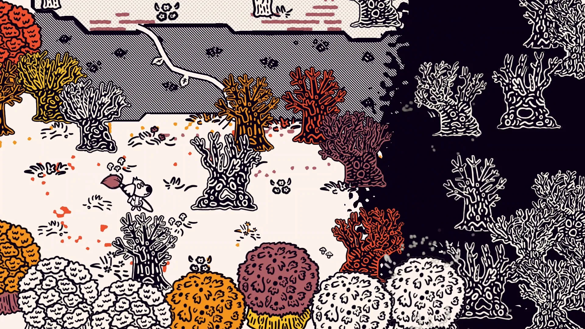 Chicory: A Colorful Tale: скриншот 5