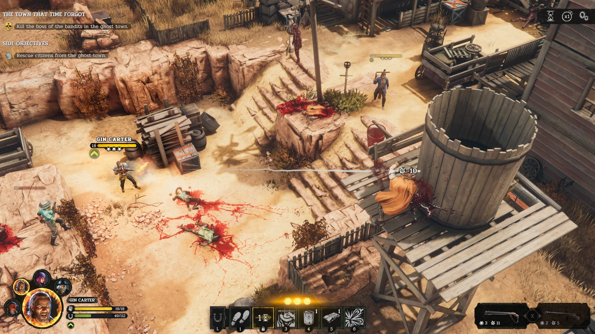 Hard West 2: скриншот 2