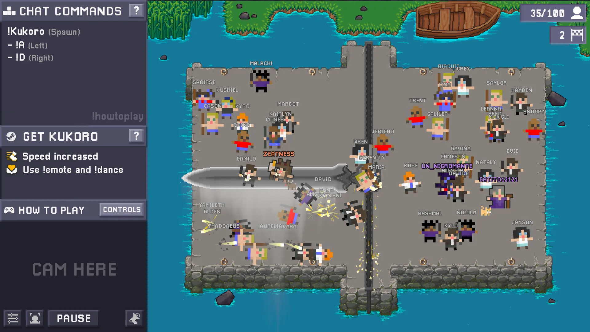 Kukoro: Stream chat games: скриншот 2