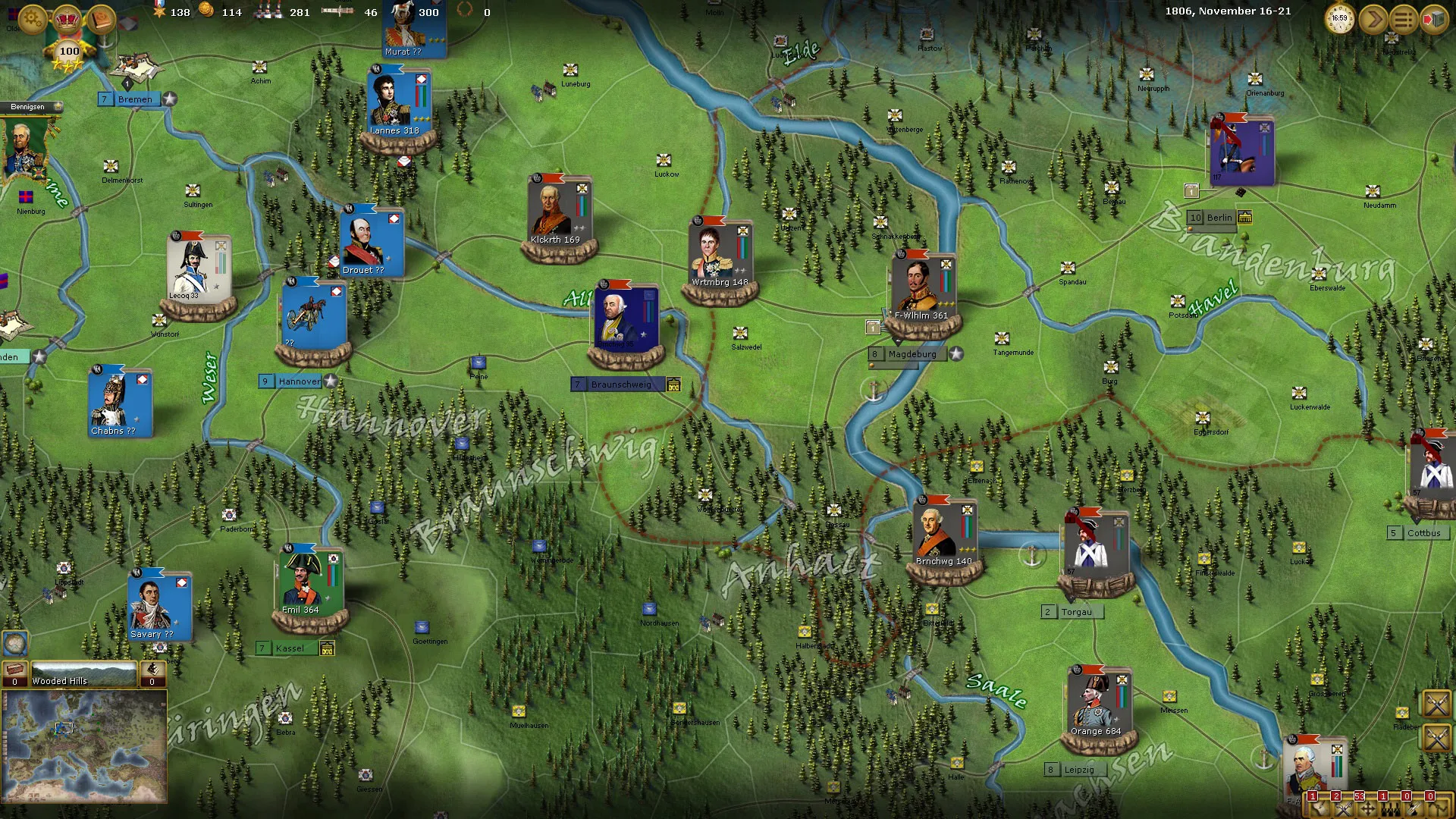 Wars of Napoleon: скриншот 1