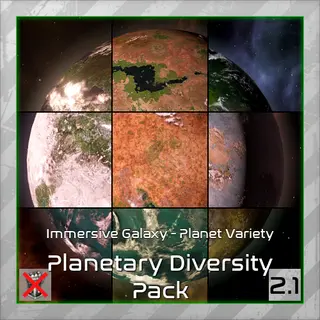 Immersive Galaxy - Planet Variety for Planetary Diversity