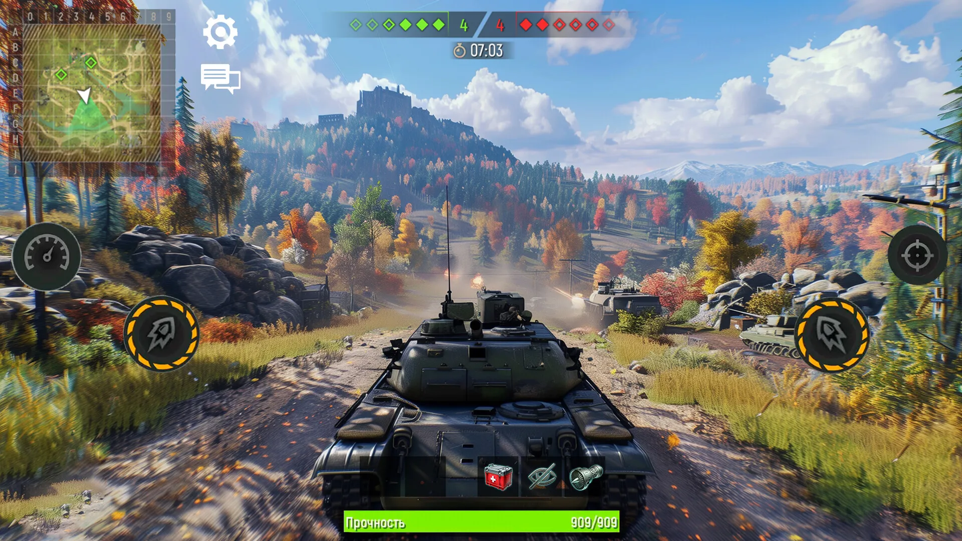 War Tanks - Танки, Сражения, PvP: скриншот 2