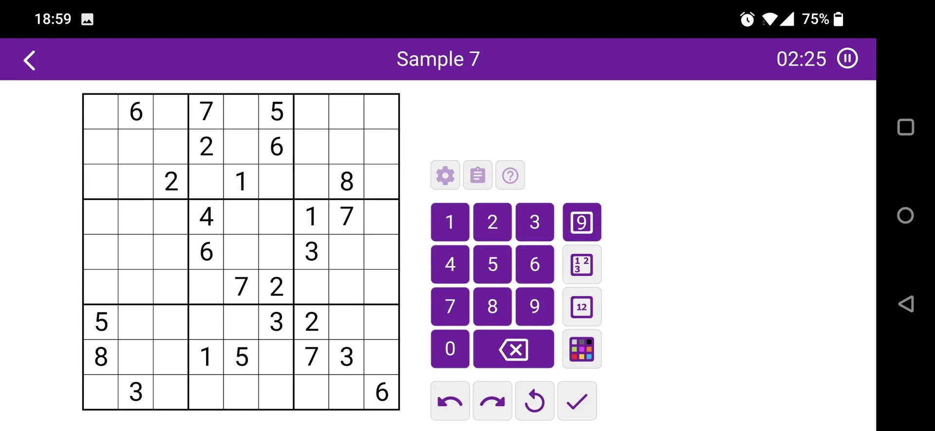Sven's SudokuPad: скриншот 6