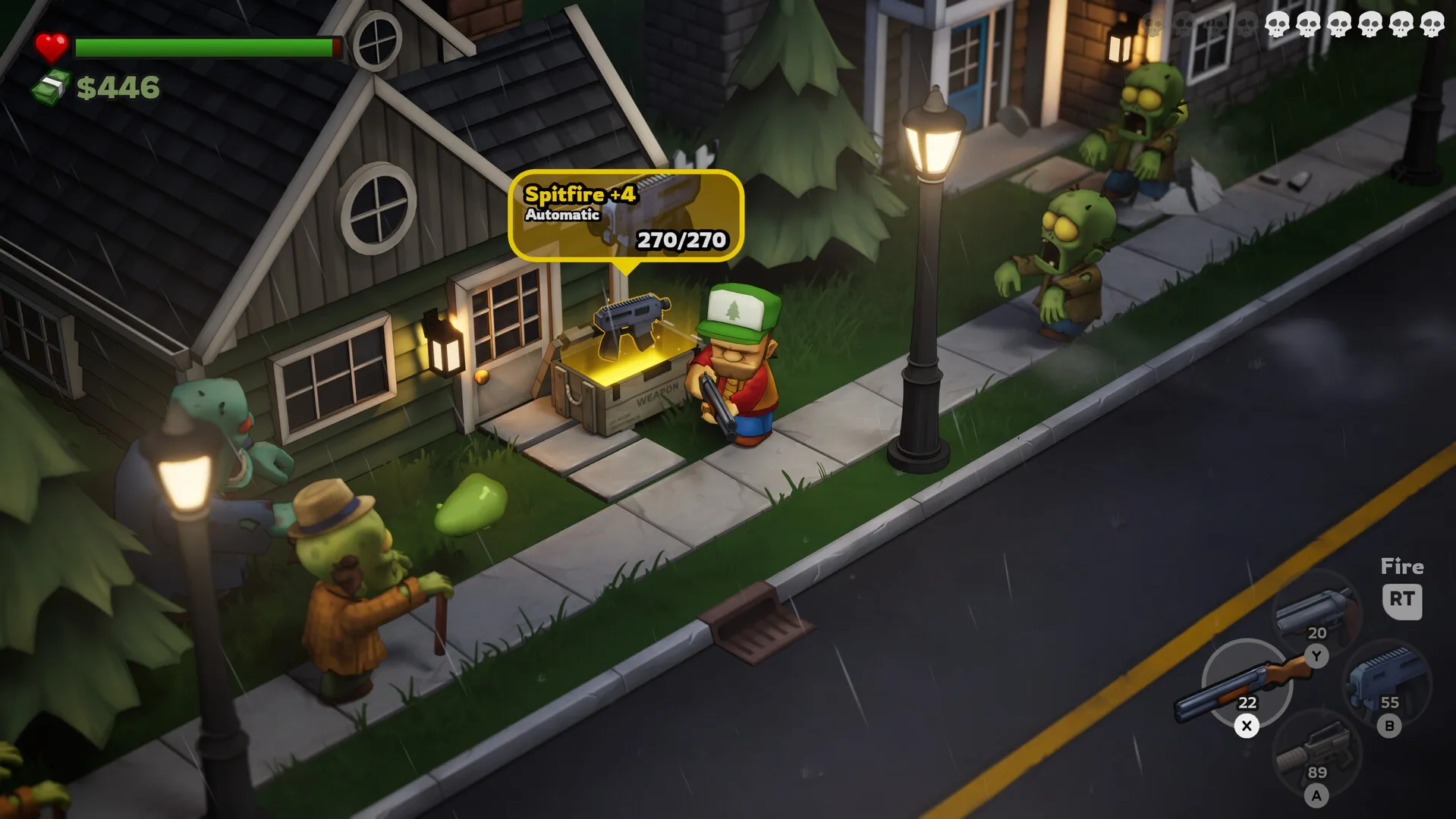 Zombieville USA 3D: скриншот 2