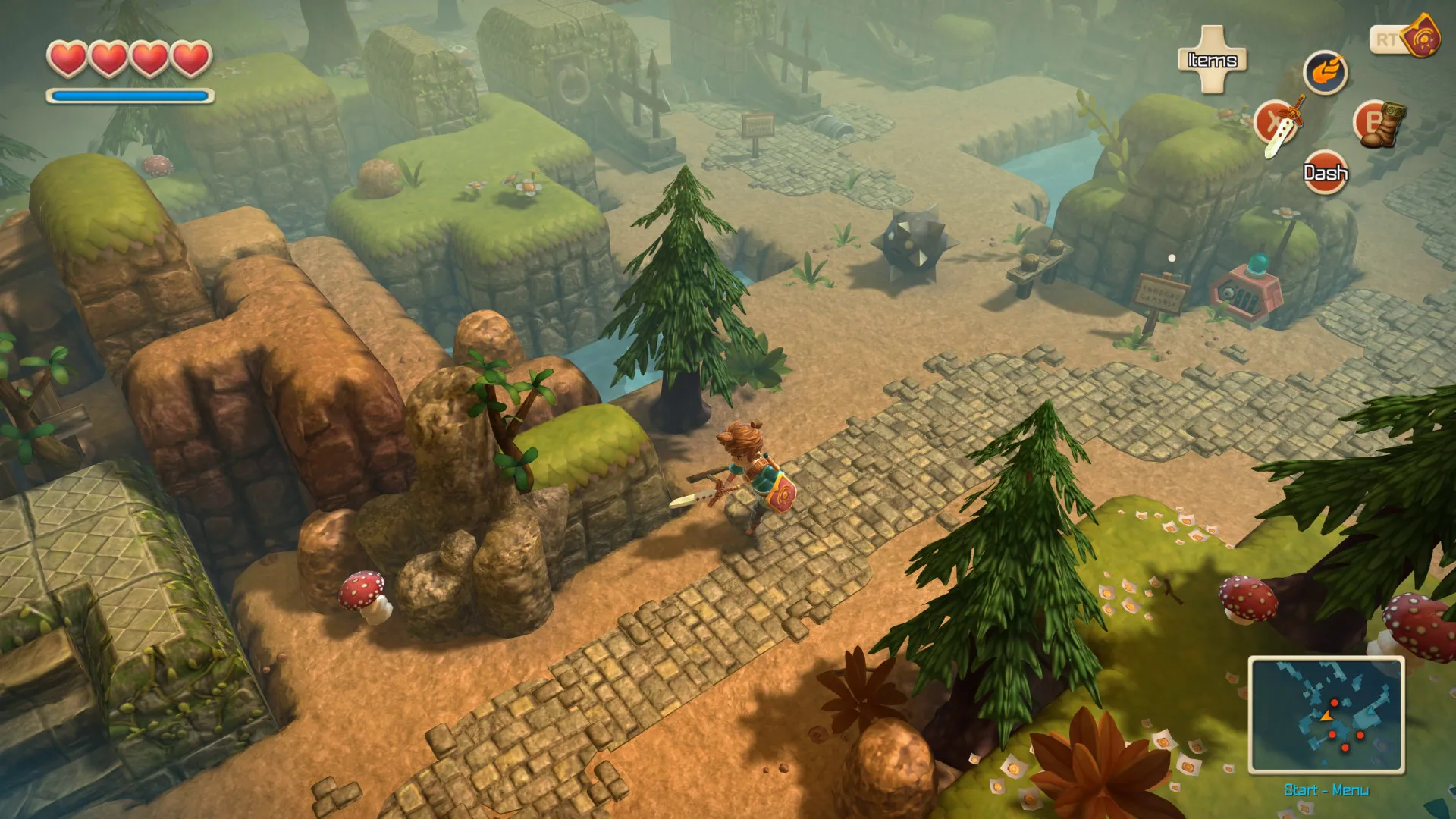 Oceanhorn: Monster of Uncharted Seas: скриншот 1
