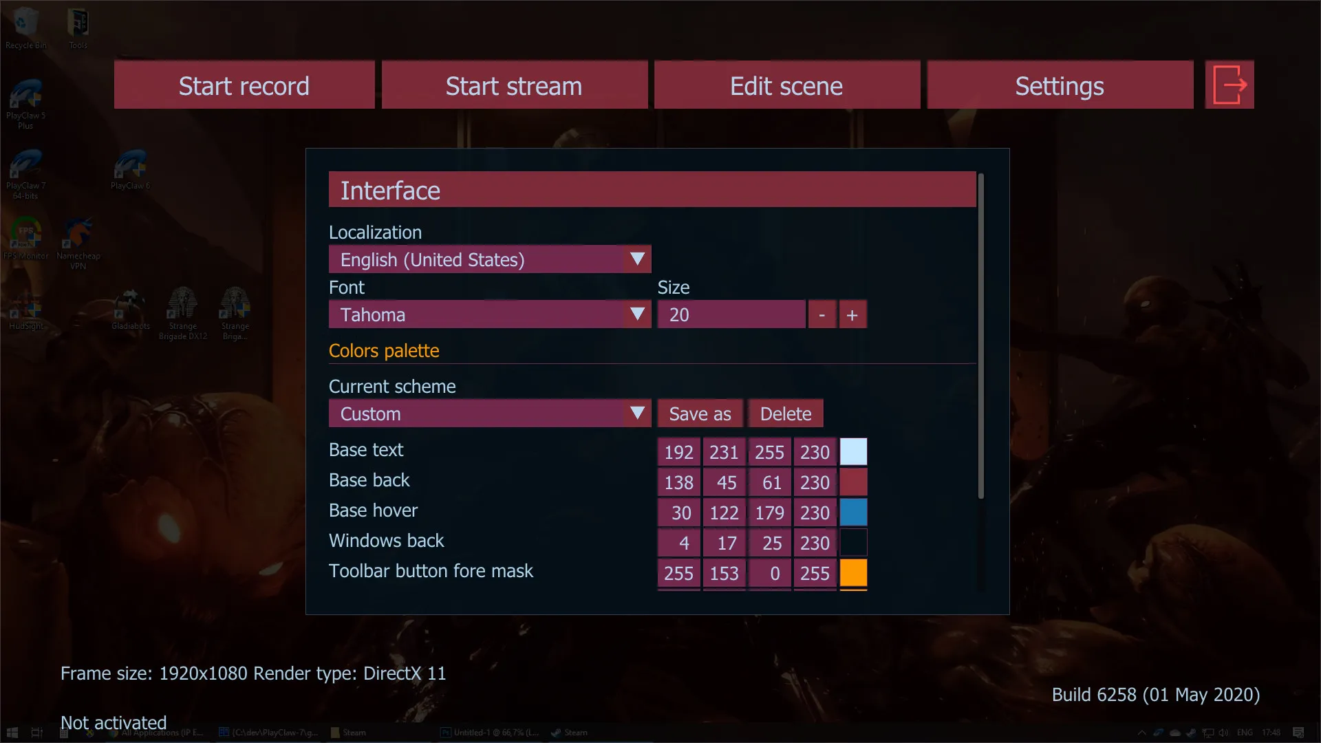 PlayClaw 7 - Game Overlays, Recording and Streaming: скриншот 5