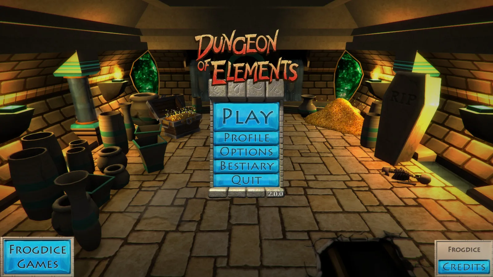 Dungeon of Elements: скриншот 1