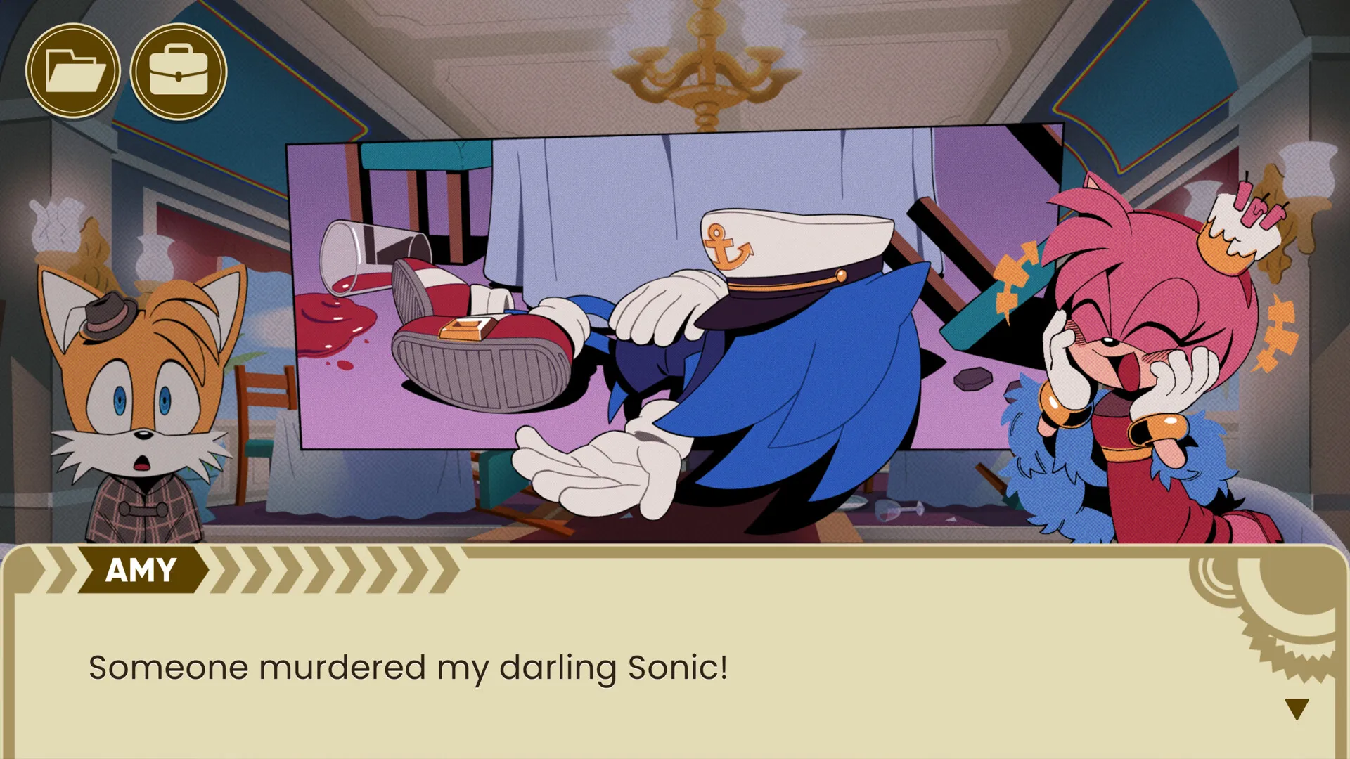 The Murder of Sonic the Hedgehog: скриншот 1