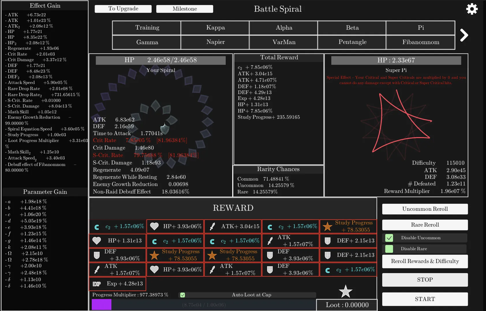 Idle Spiral: скриншот 4
