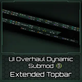 UI Overhaul Dynamic - Extended Topbar