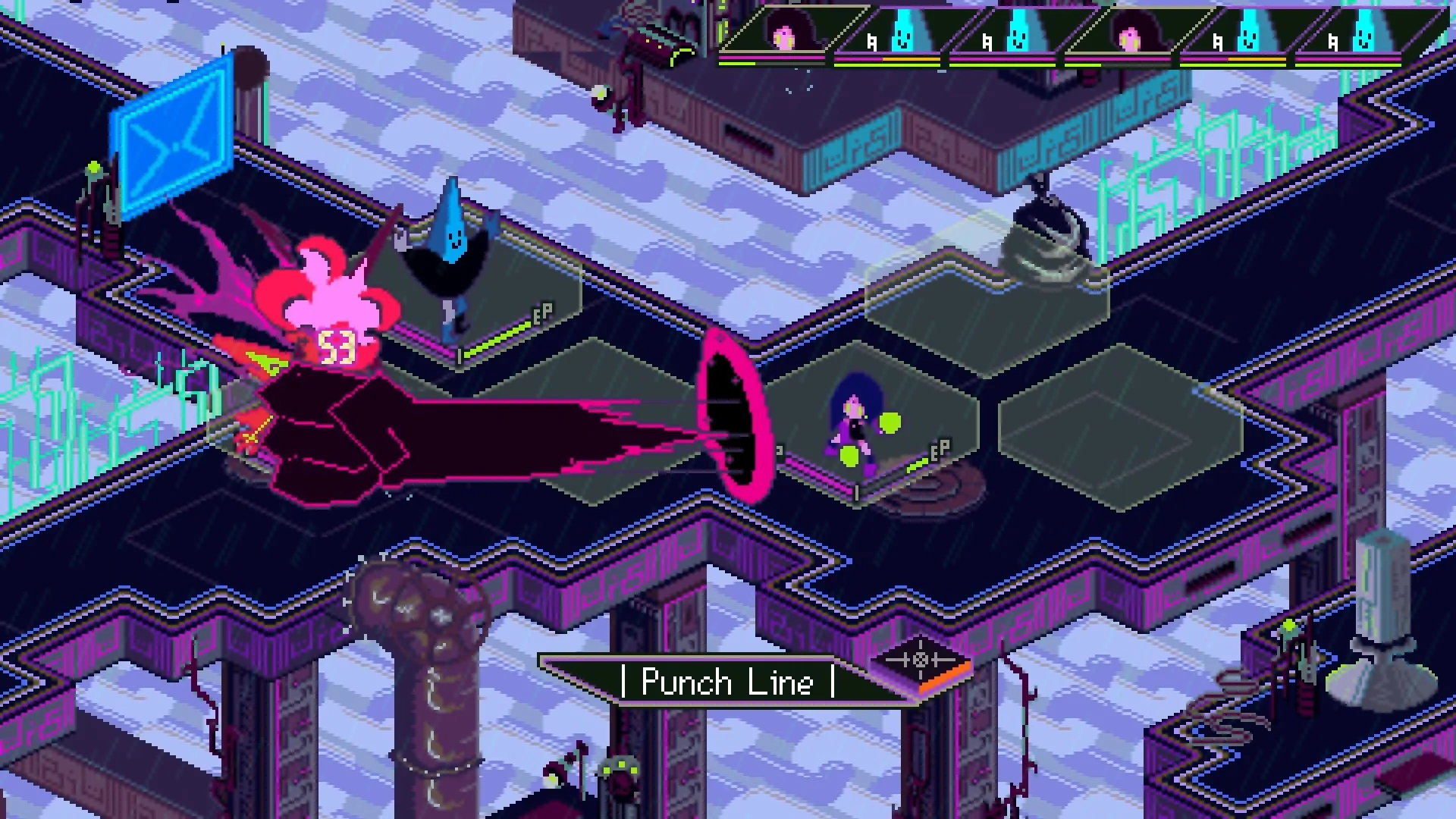 Keylocker | Turn Based Cyberpunk Action: скриншот 4