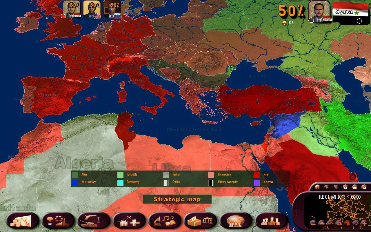 Masters of the World - Geopolitical Simulator 3: скриншот 7