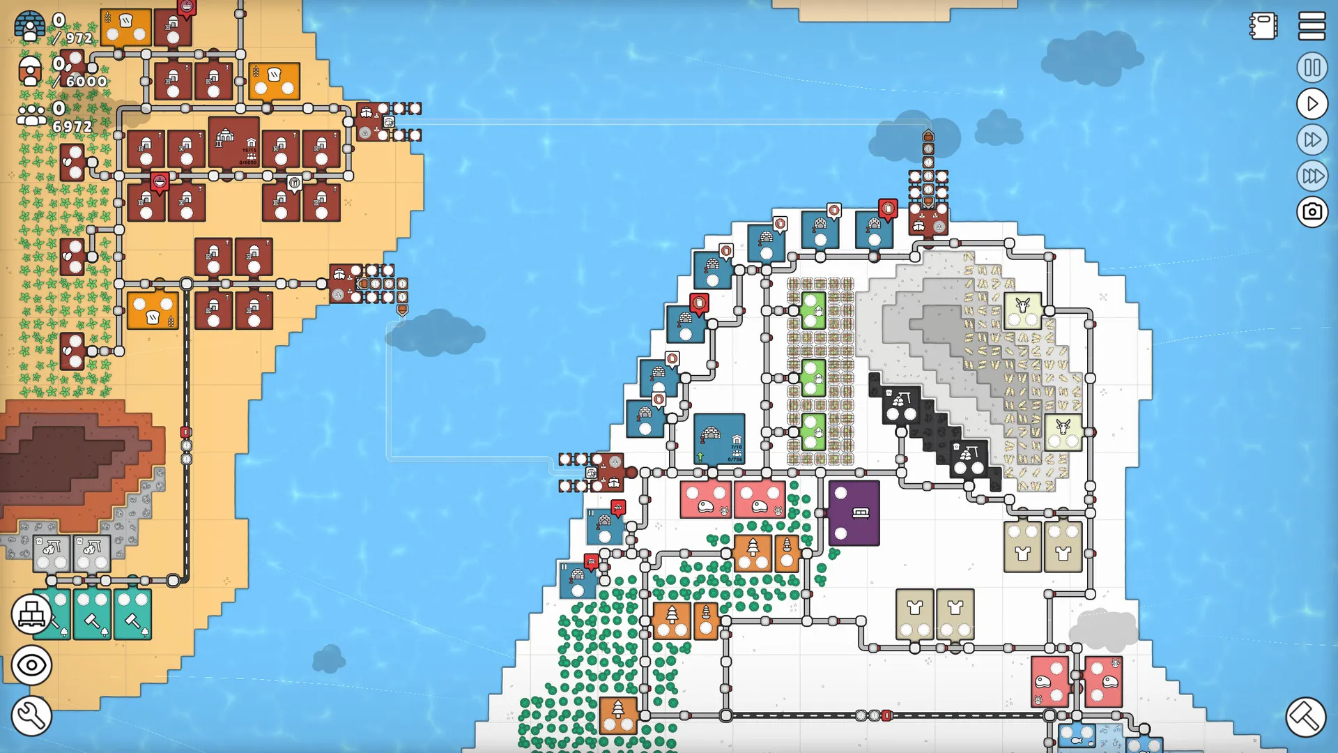 Mini Settlers: скриншот 4