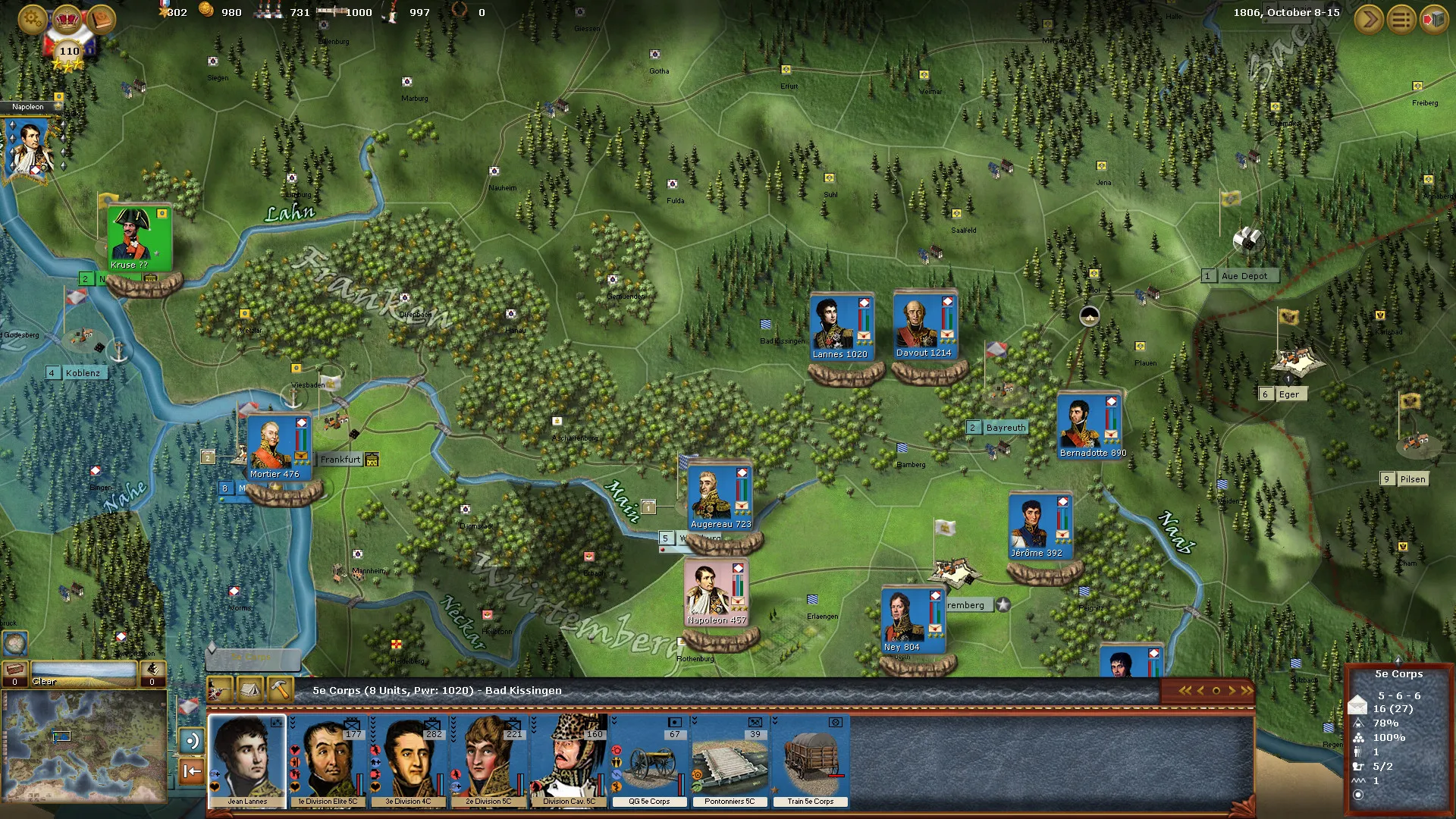 Wars of Napoleon: скриншот 7