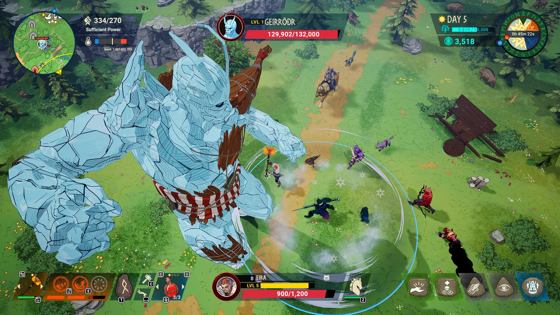 Tribes of Midgard: скриншот 1