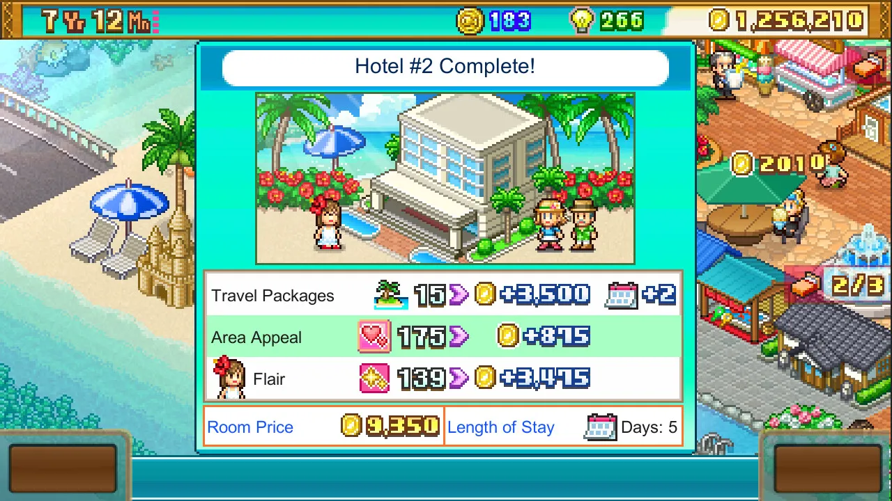 Tropical Resort Story: скриншот 2