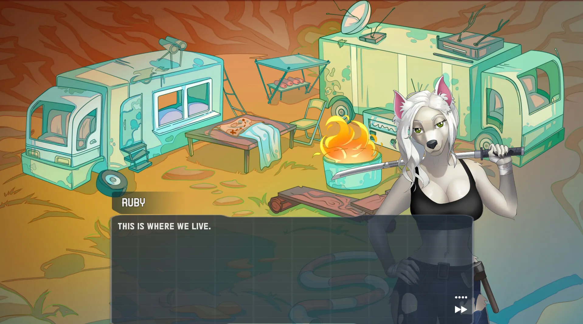 Furry Survivals 18+: скриншот 7