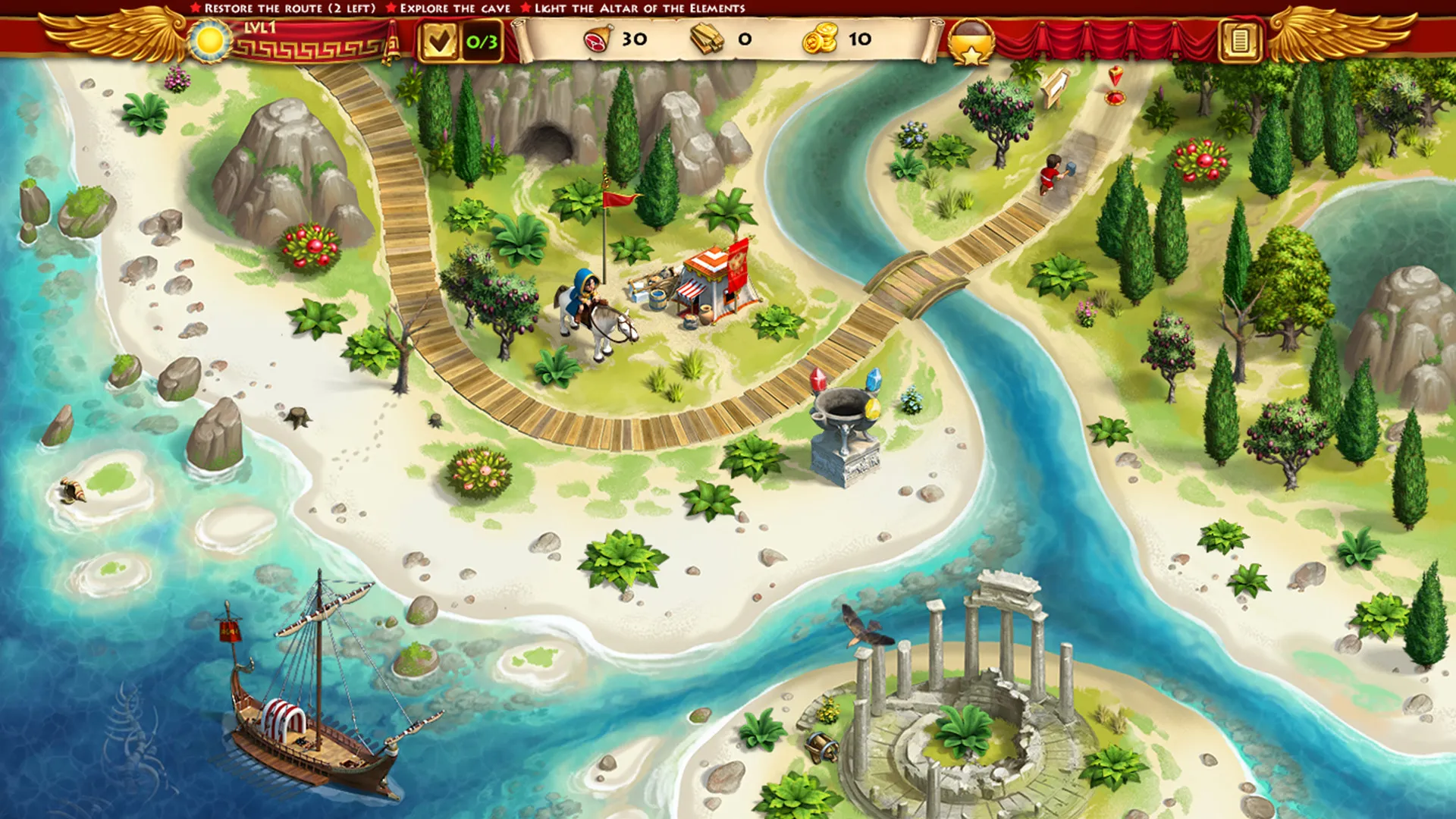 Roads of Rome: New Generation 3 Collector's Edition: скриншот 2